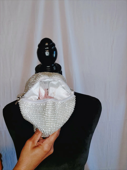 Silver Triangle Purse